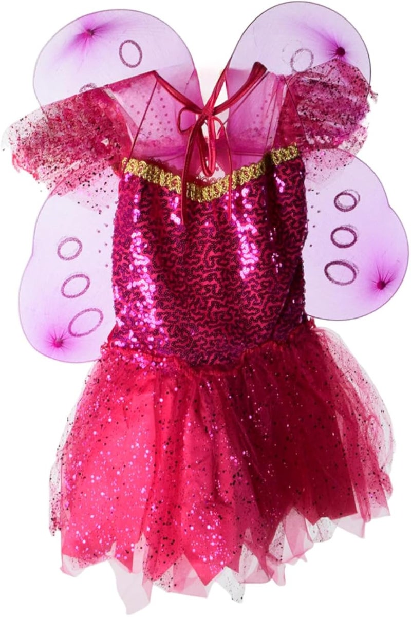 فستان أطفال من قماش الفراشة متعدد الألوان - ١٢٣٤ - لعبة التمساح - ٦٨٧٦٨٤٠٠١٨٠٣٧٣